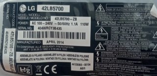 LG 42LB5700 EAX65423701 +CABLE CONEXIÓN