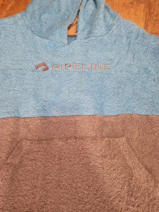 Poncho Pipeline Talla Única Algodón