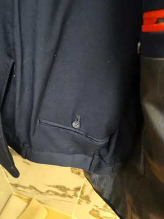 Traje de chaqueta azul SASTRERIA JUANJO CANALES