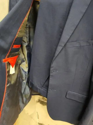 Traje de chaqueta azul SASTRERIA JUANJO CANALES