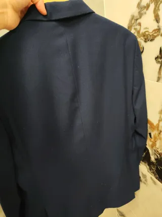 Traje de chaqueta azul SASTRERIA JUANJO CANALES