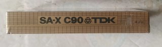 Audiocassetta TDK SA-X 90  IEC II - Japan 1979 new