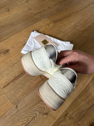 Golden Goose Ballstar 2 Piel Verde Blanco