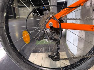 Bicicleta Rockrider Naranja