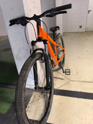 Bicicleta Rockrider Naranja