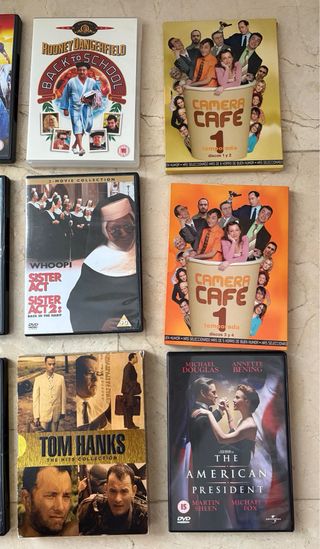 Lote de DVDs en Español
