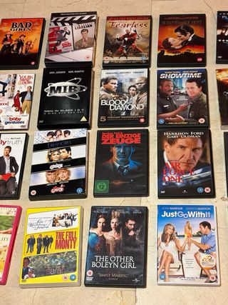 Lote de DVDs en Español