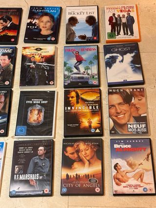 Lote de DVDs en Español