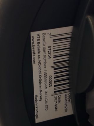 Silla coche BeSafe iZi Plus X1