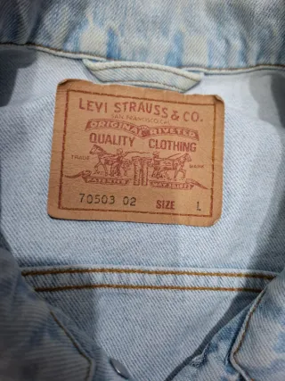 Giacca Denim Levi's Vintage Taglia L