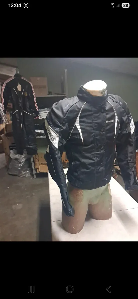 Chaqueta Moto PROBIKER Negra Talla M