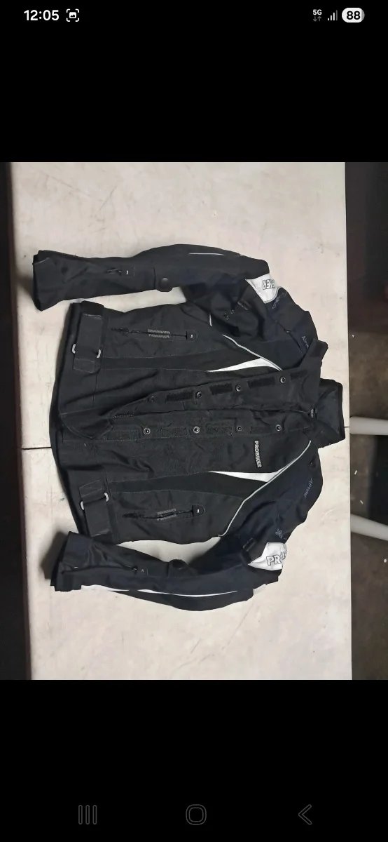 Chaqueta Moto PROBIKER Negra Talla M
