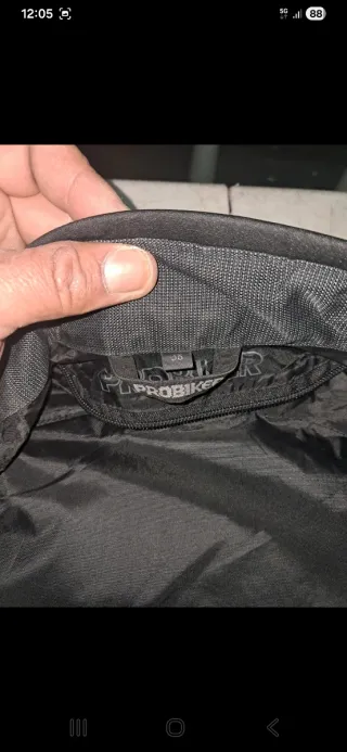 Chaqueta Moto PROBIKER Negra Talla M