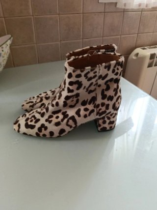 Botines Parfois estampado leopardo