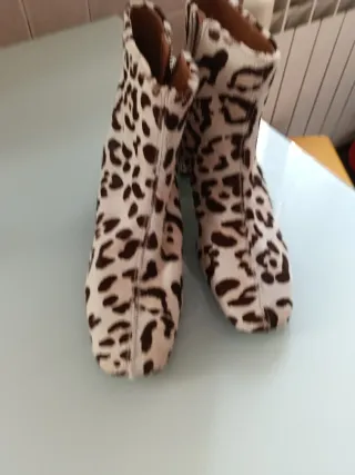 Botines Parfois estampado leopardo