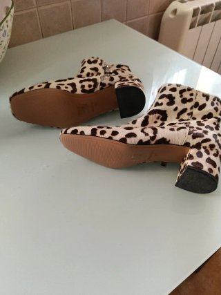 Botines Parfois estampado leopardo