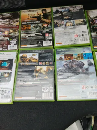 Lote Juegos Xbox 360: Ghost Recon, Call of Duty, H
