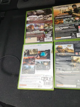 Lote Juegos Xbox 360: Ghost Recon, Call of Duty, H