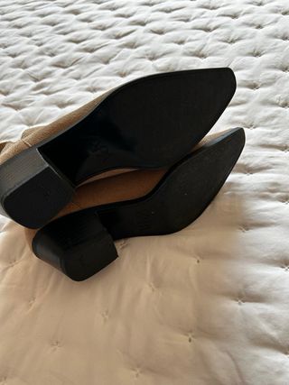 Botines Zara Ante Marrones