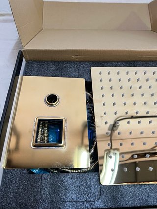 Ducha empotrada dorada SaniteModar