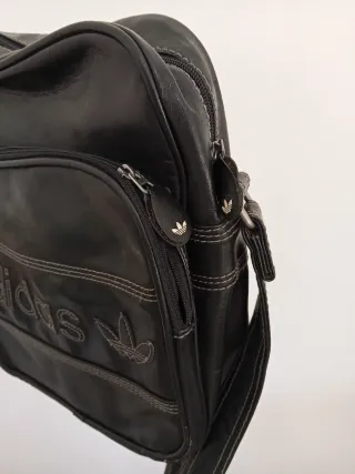 Borsa a tracolla Adidas nera