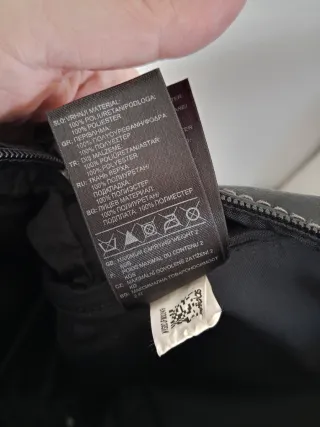 Borsa a tracolla Adidas nera