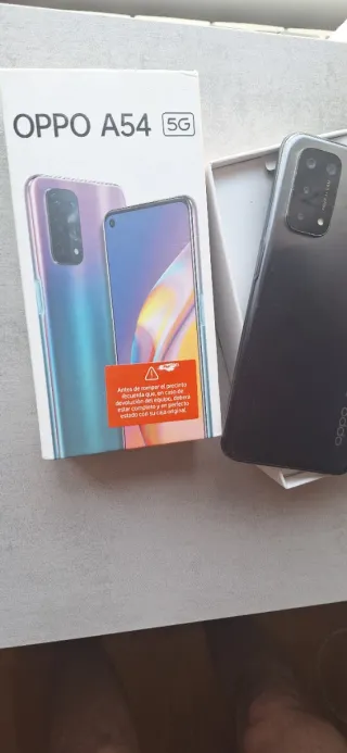 Oppo A54 5G Nero/Viola Schermo Rotto