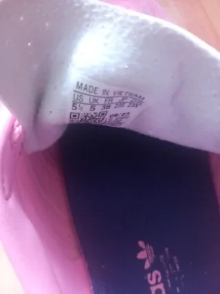 Adidas Gazelle rosas/azul marino Talla 38