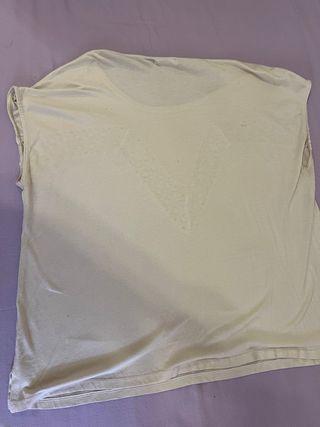 Camiseta Beige Veraniega Talla XL