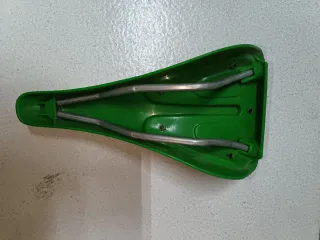 Por unidad Sillín BMX Spider Verde y Amarillo