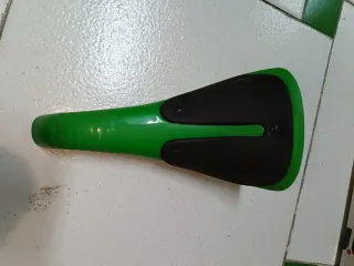 Por unidad Sillín BMX Spider Verde y Amarillo