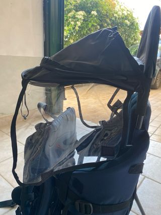 Zaino porta bambino blu