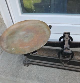 Báscula antigua vintage