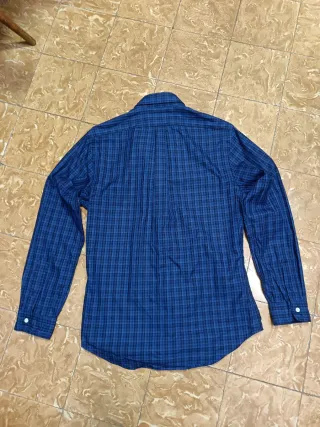 Camisa Ralph Lauren Y2K cuadros azul Hombre