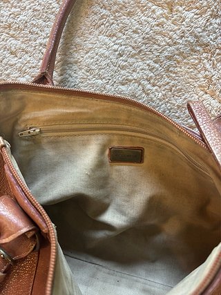 Borsa Coccinelle Vintage Pelle Marrone