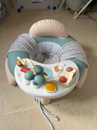 Asiento Bebé Smoby con Mesa de Actividades