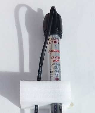 calentador acuario 500W pecera grande termostato