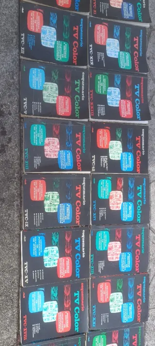 Esquemarios TVC Color Antiguos