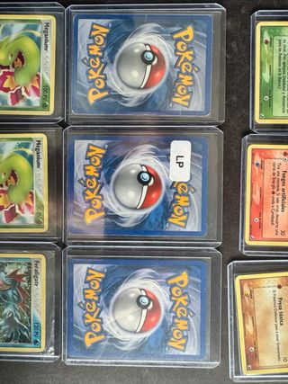 Lote 9 Cartas Pokémon EX Fuerzas Ocultas Español