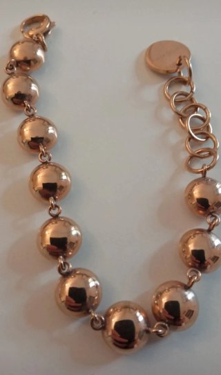 Bracciale Brosway con cristalli rosa e oro