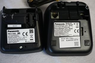 Teléfonos Inalámbricos Panasonic Negros