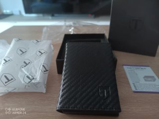 Tarjetero Cartera Negro