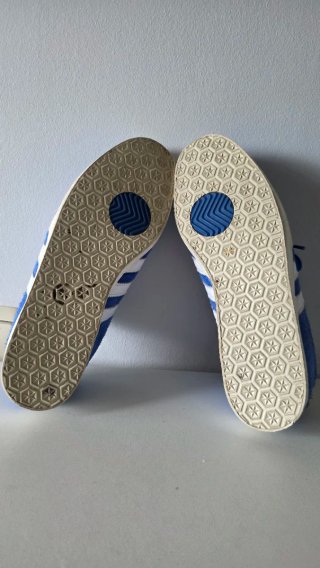 Adidas Gazelle Azul/Blanco