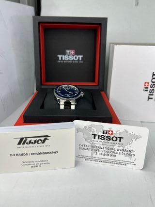 Tissot Seastar Reloj Azul y Plateado