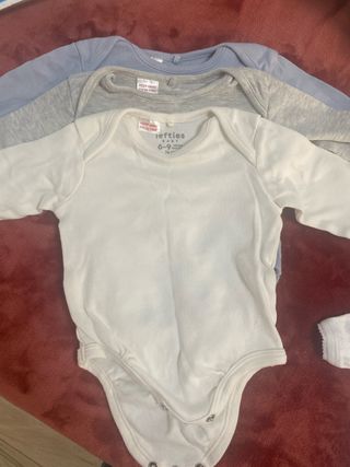 Pack 3 Bodies Manga Larga Bebé
