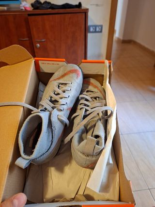 Zapatillas Nike niño Gris Naranja