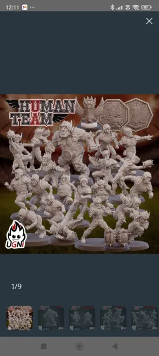 Equipo Humano Blood Bowl