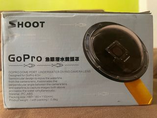 Domo GoPro 3 y 4 fotografía acuática