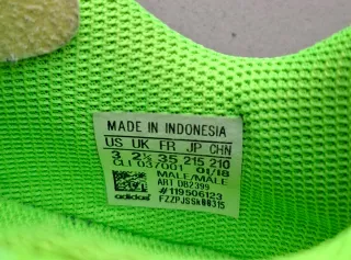 Scarpe da calcio Adidas verdi