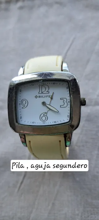 Lote 3 Relojes (Negro, Azul) Negro, azul  ,crema